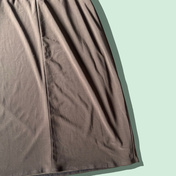 Women’s Laundry Brown Tank Dress Ruched Waist Detail Size 8 Made In The USA - Picture 7 of 9